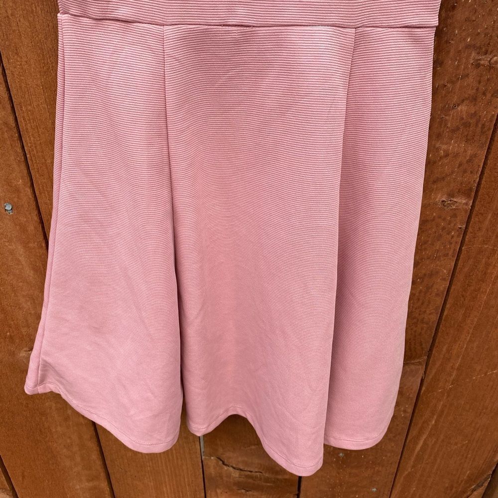 Divided H&M Ribbed Pink Dress - Picture 5 of 10